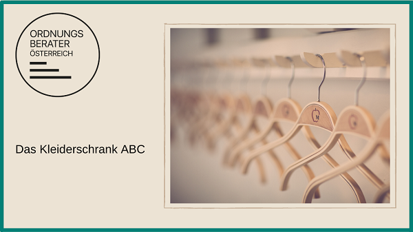 Das Kleiderschrank ABC