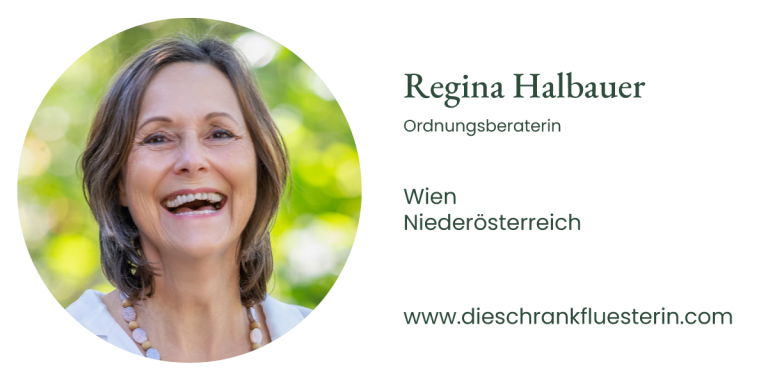 Regina Halbauer - Ordnungsberaterin Wien und Niederösterreich